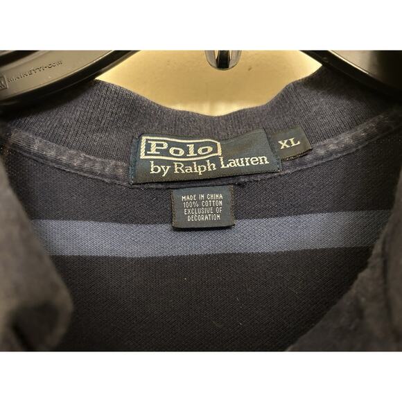 Polo Ralph Lauren Preppy Nautical Stripes Coastal Casual Polo - Picture 8 of 8